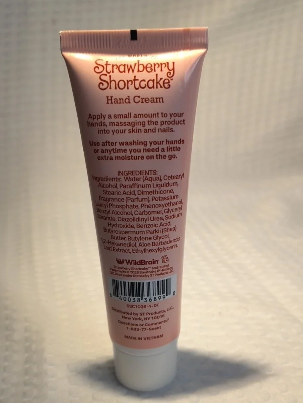 Strawberry Shortcake Fresh Strawberry Scented Hand Cream